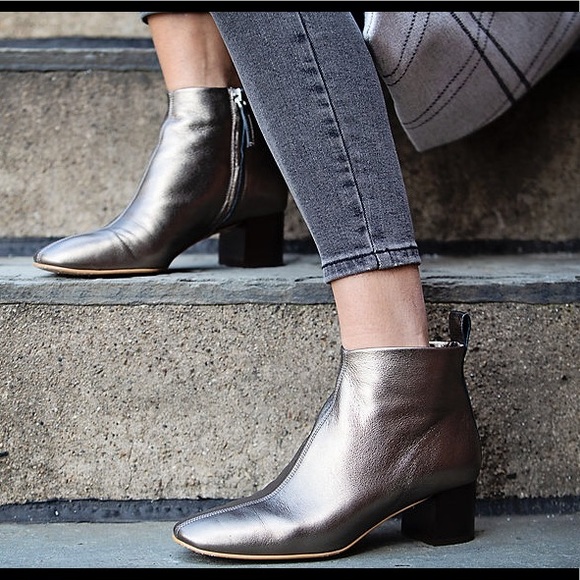 everlane metallic day boot